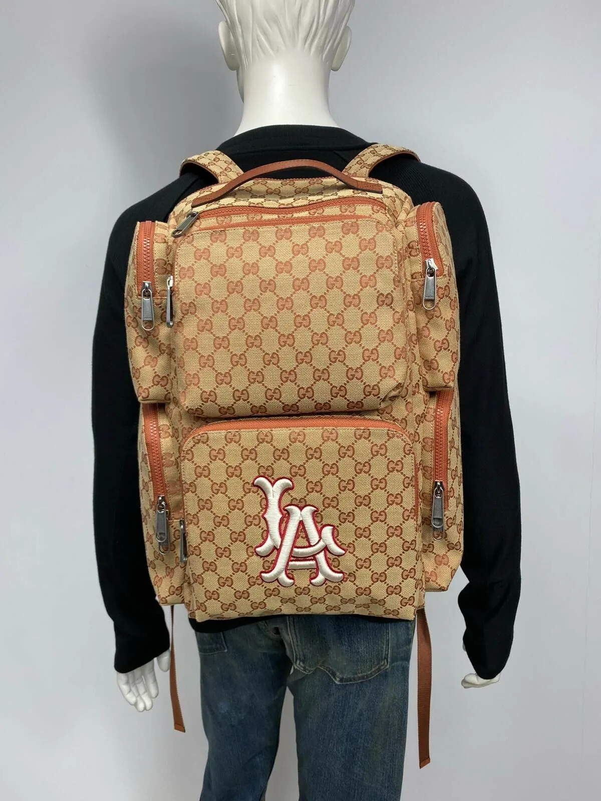 GG Supreme LA Dodgers Backpack MLB