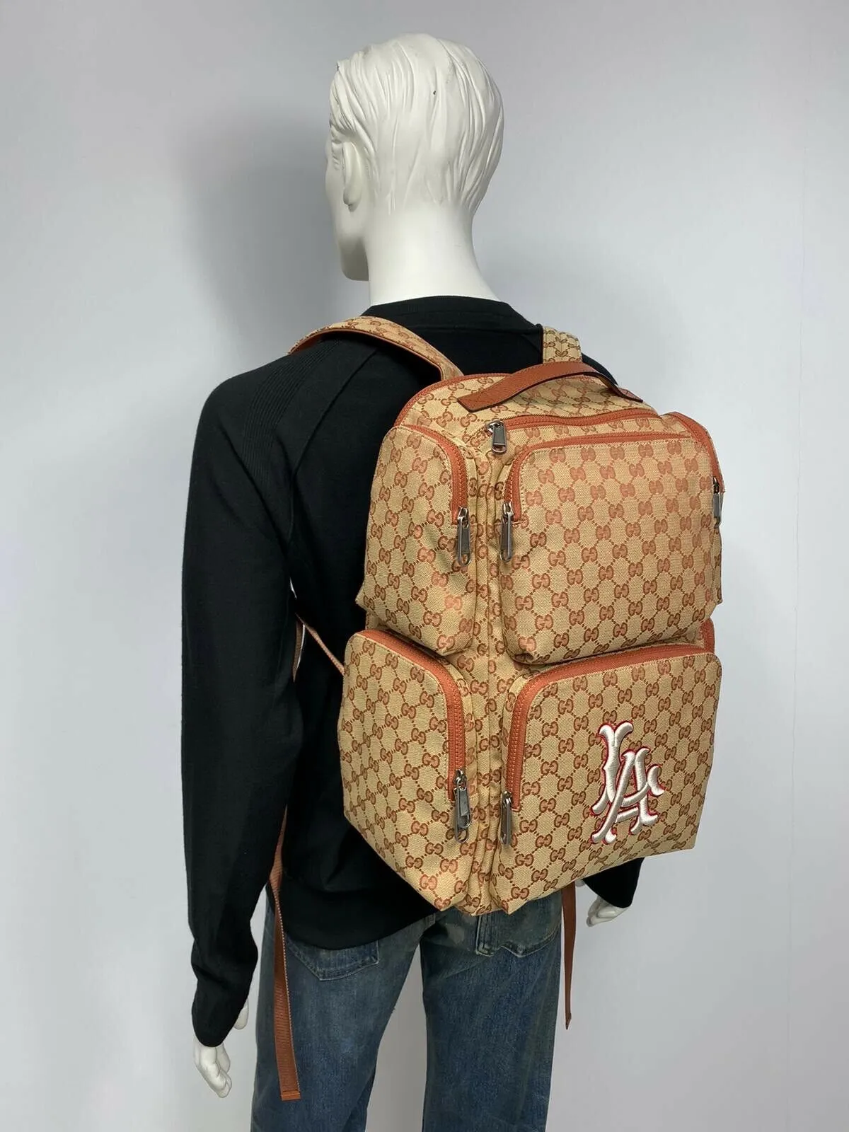 GG Supreme LA Dodgers Backpack MLB
