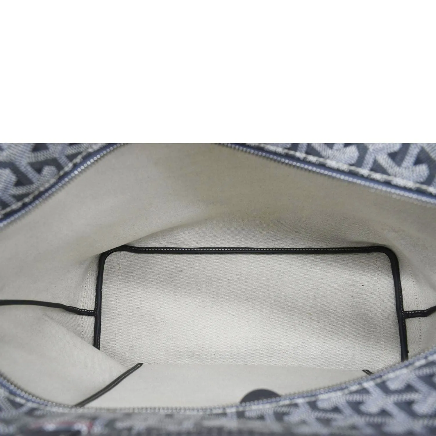 GOYARD Canvas Artois MM Shoulder Bag Black