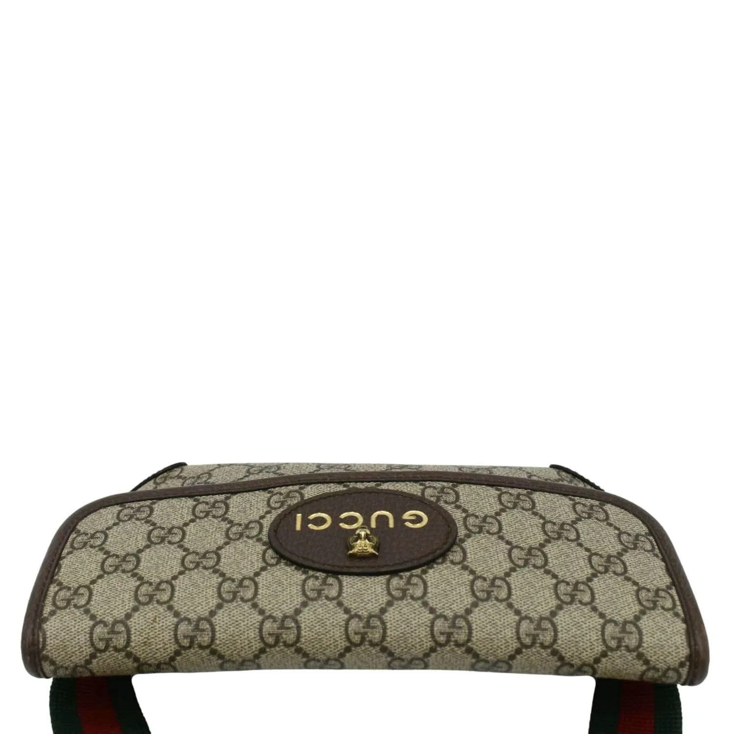 GUCCI Neo Vintage GG Monogram Canvas Belt Bag Beige 493930