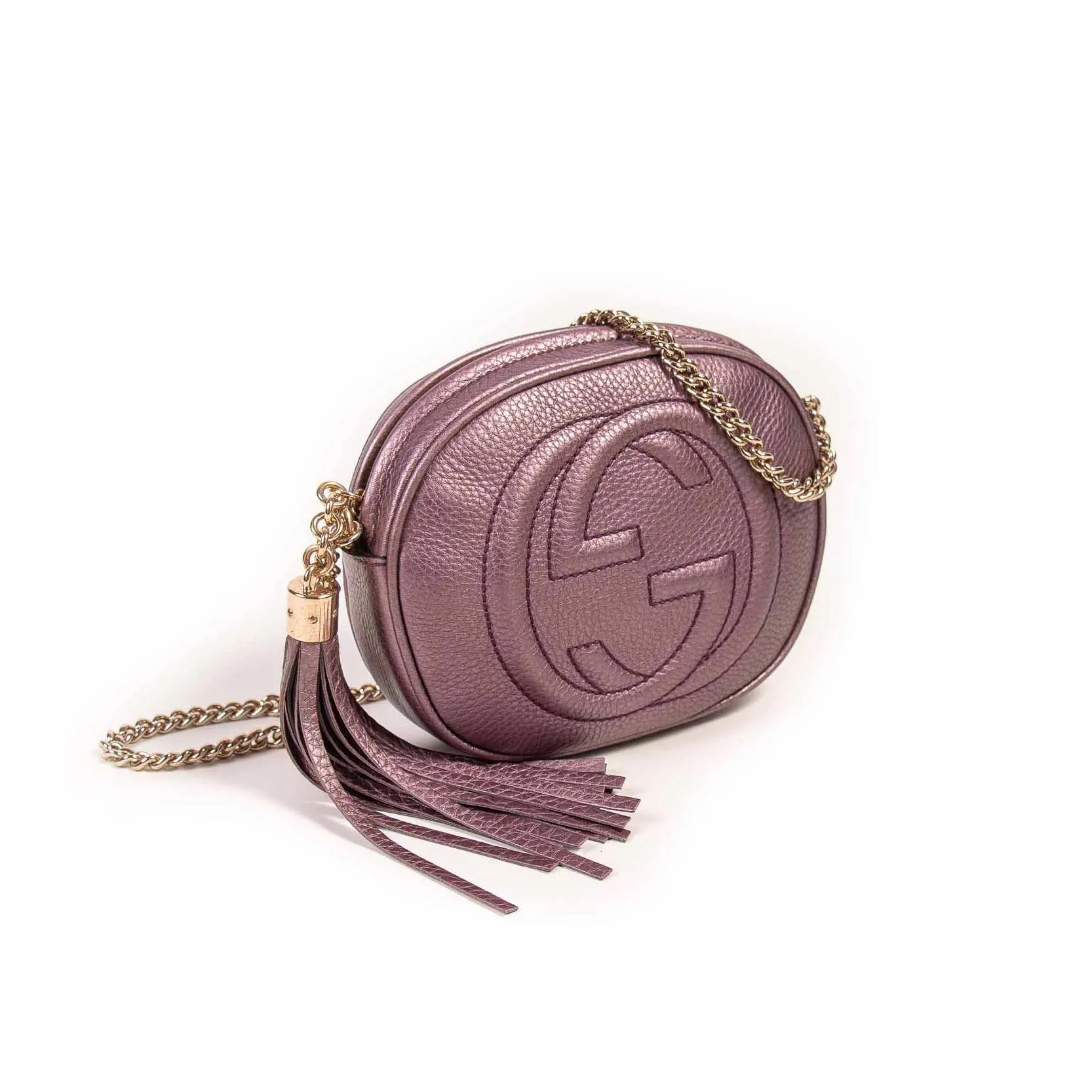 Gucci Soho Mini Leather Disco Bag