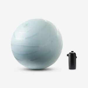 Gym Ball with Pump Included for Quick Inflation/Deflation Size 1/55 cm