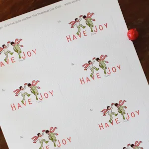 Have Joy PDF Gift Tag