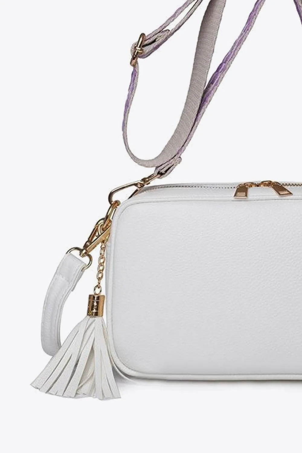 Hazel Blues® |  PU Leather Tassel Crossbody Bag