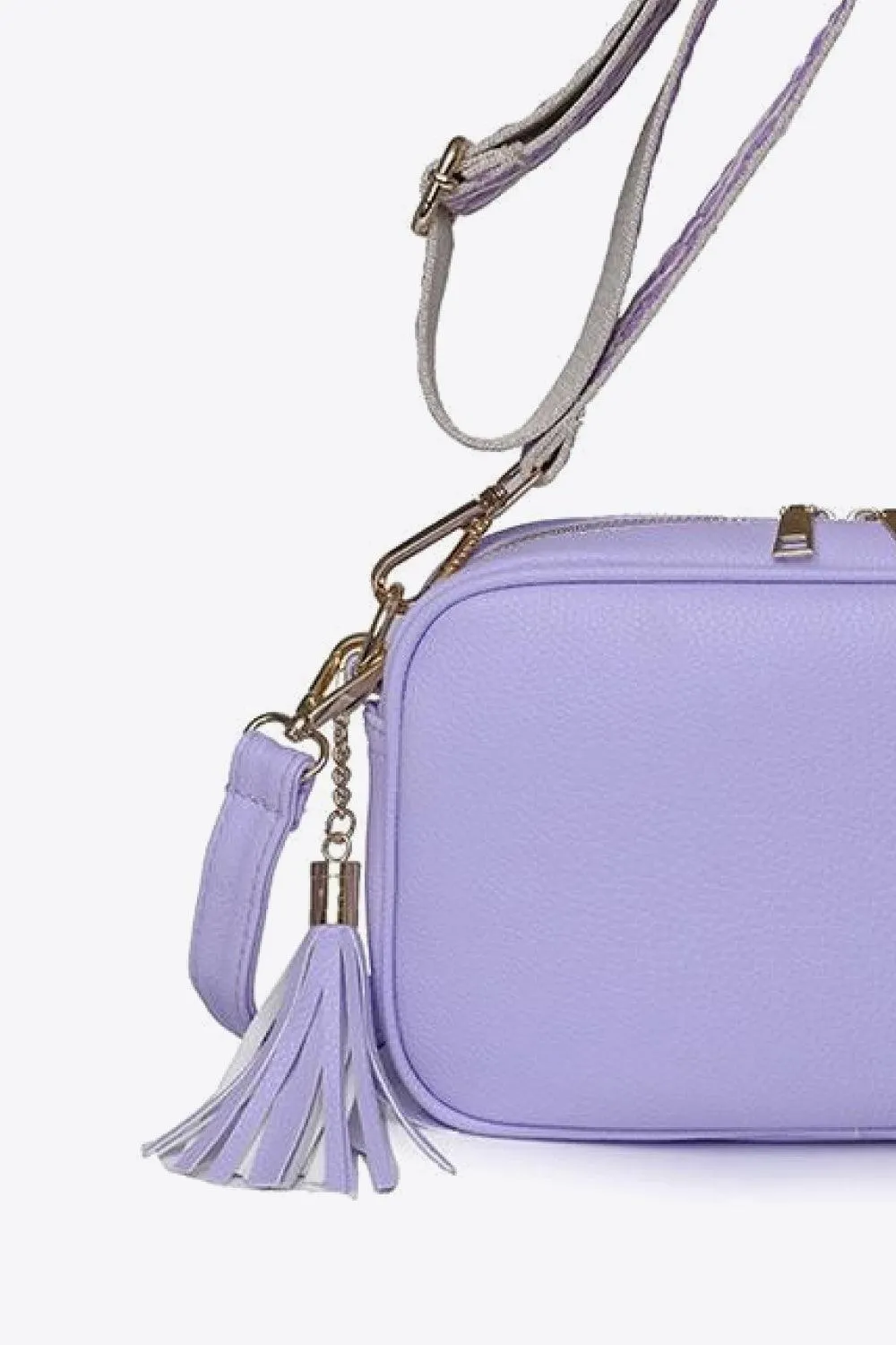 Hazel Blues® |  PU Leather Tassel Crossbody Bag