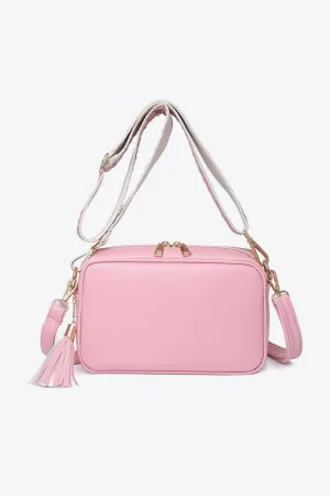 Hazel Blues® |  PU Leather Tassel Crossbody Bag