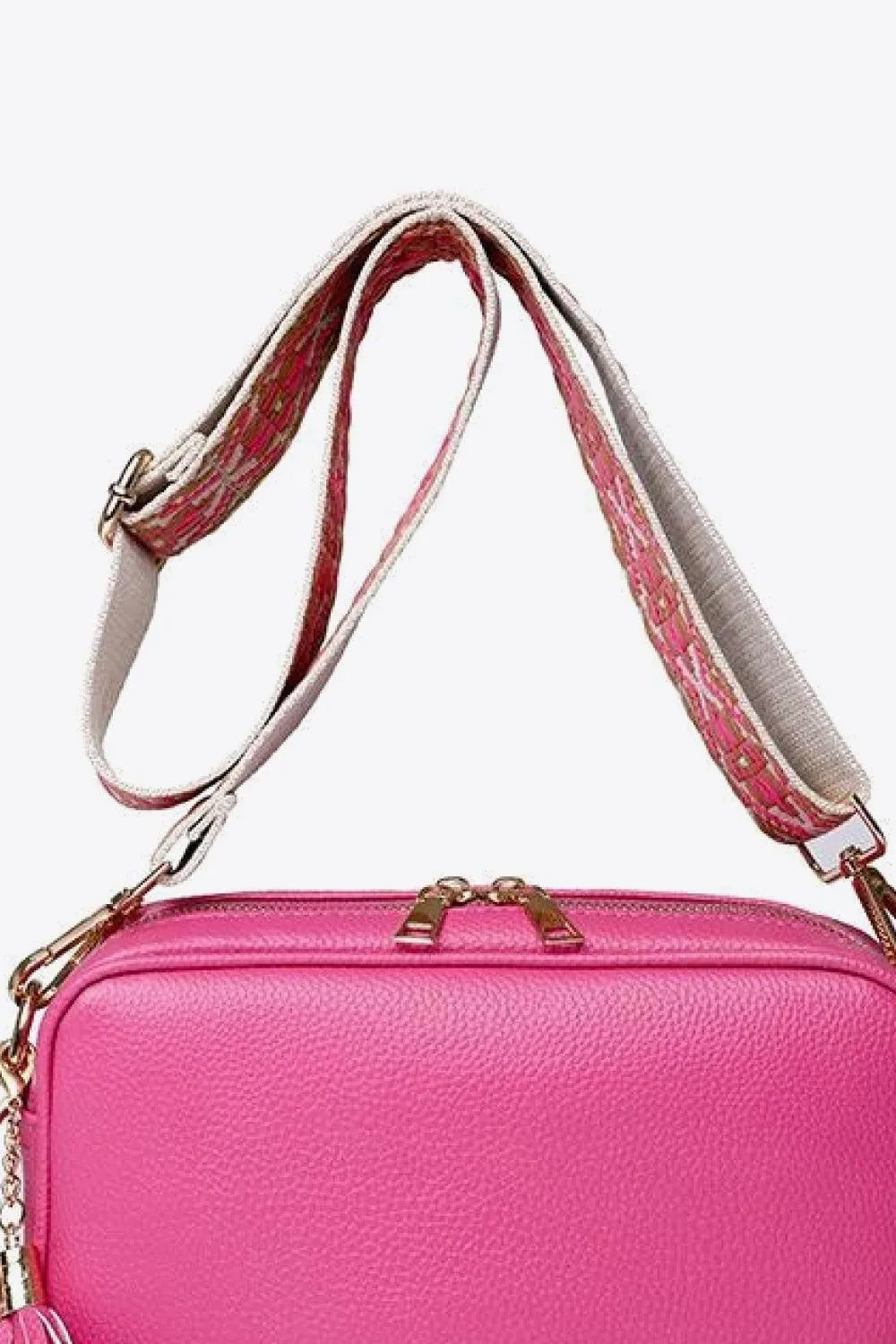 Hazel Blues® |  PU Leather Tassel Crossbody Bag