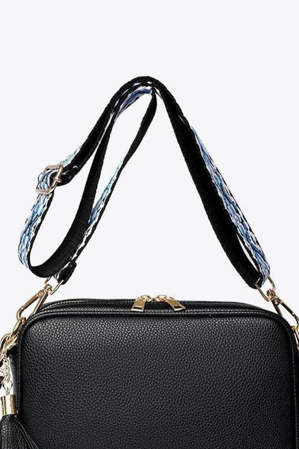 Hazel Blues® |  PU Leather Tassel Crossbody Bag