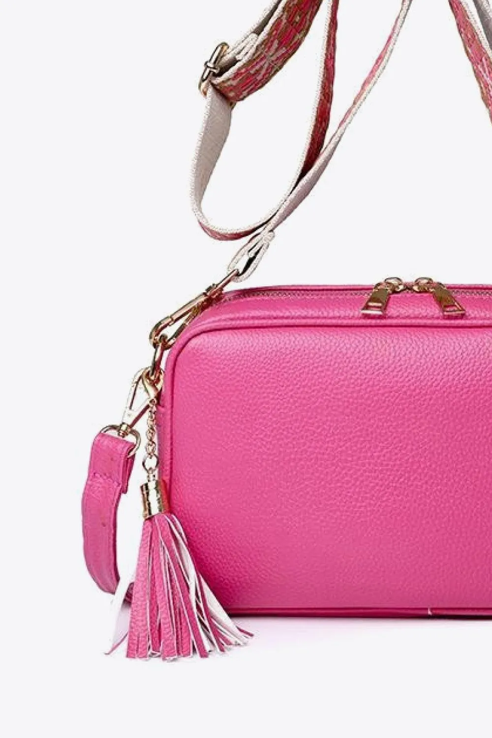 Hazel Blues® |  PU Leather Tassel Crossbody Bag