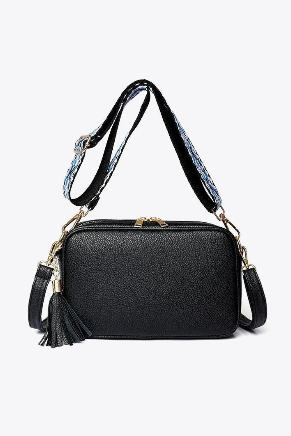 Hazel Blues® |  PU Leather Tassel Crossbody Bag