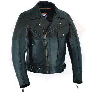 HL10286NKD Highend Men's Pistol Pete Leather Jacket