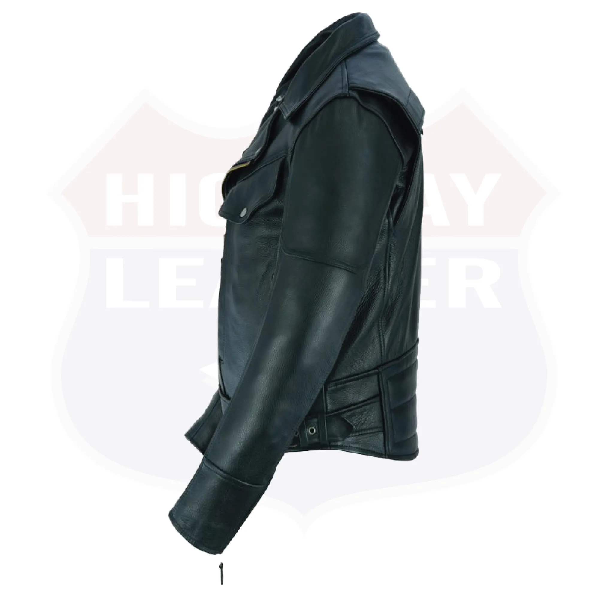 HL10286NKD Highend Men's Pistol Pete Leather Jacket