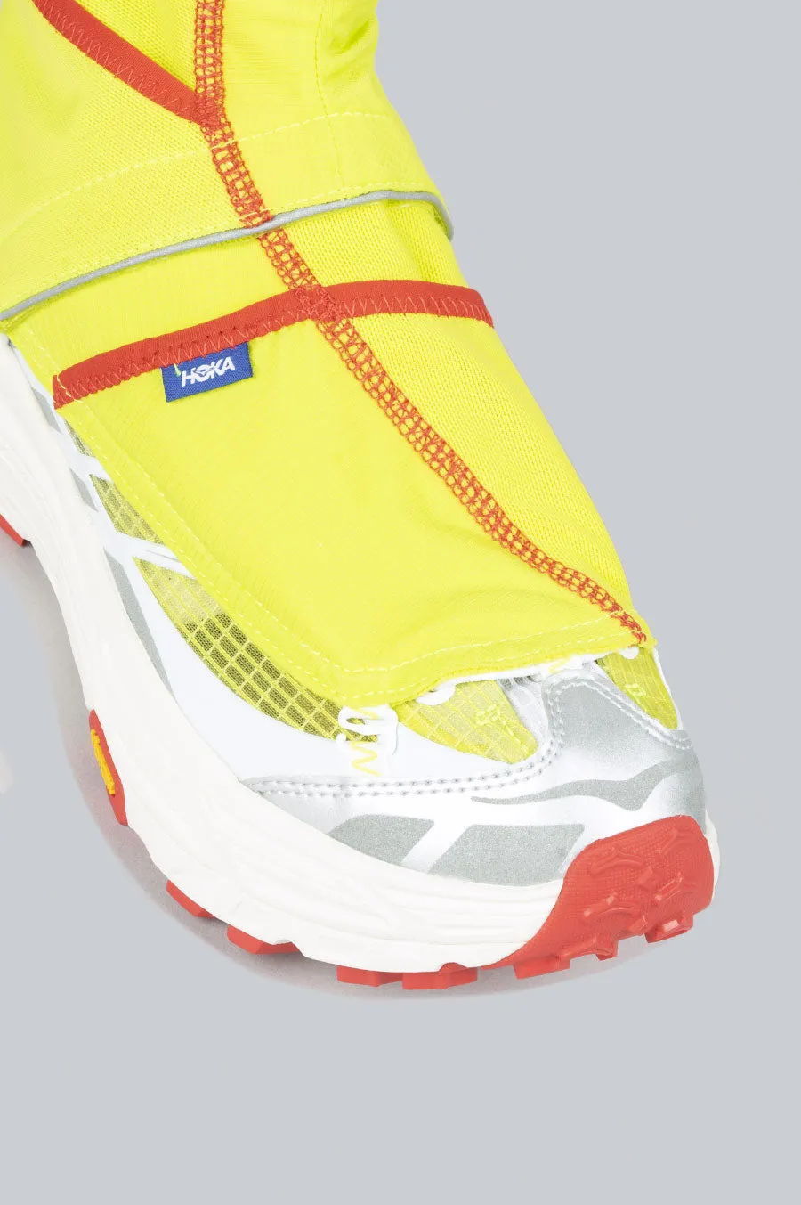 HOKA MAFATE SPEED THREE2 NICOLE MCLAUGHLIN WHITE NEON YELLOW