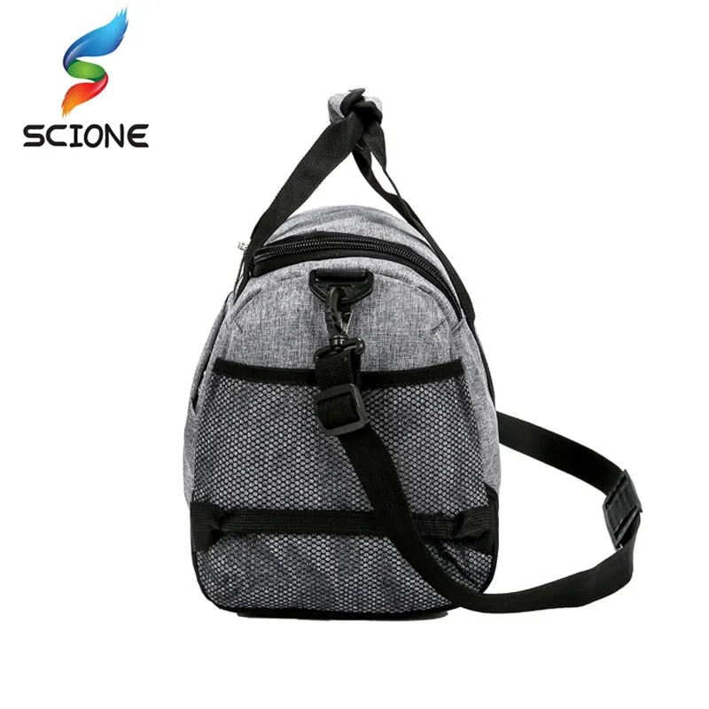 Hot Waterproof Mens Sports Gym Bag Women Travel Handbag Large Outdoor Tote Luggage Yoga For Fitness Shoulder Duffle Bags