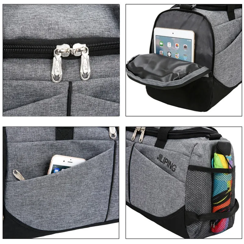 Hot Waterproof Mens Sports Gym Bag Women Travel Handbag Large Outdoor Tote Luggage Yoga For Fitness Shoulder Duffle Bags