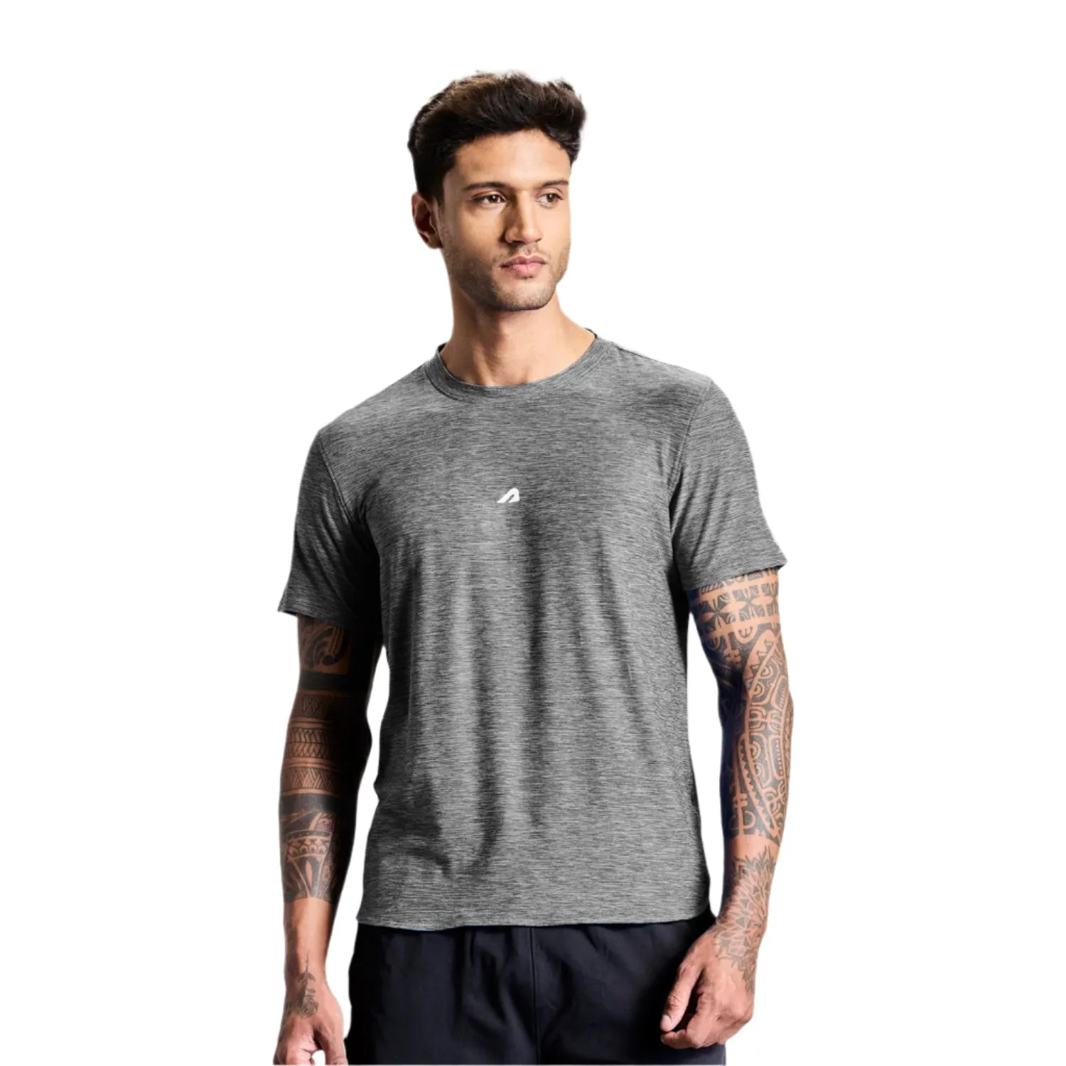 Intense Mens Tee - Melange Grey
