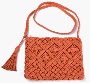Jen & Co Macramé Crossbody