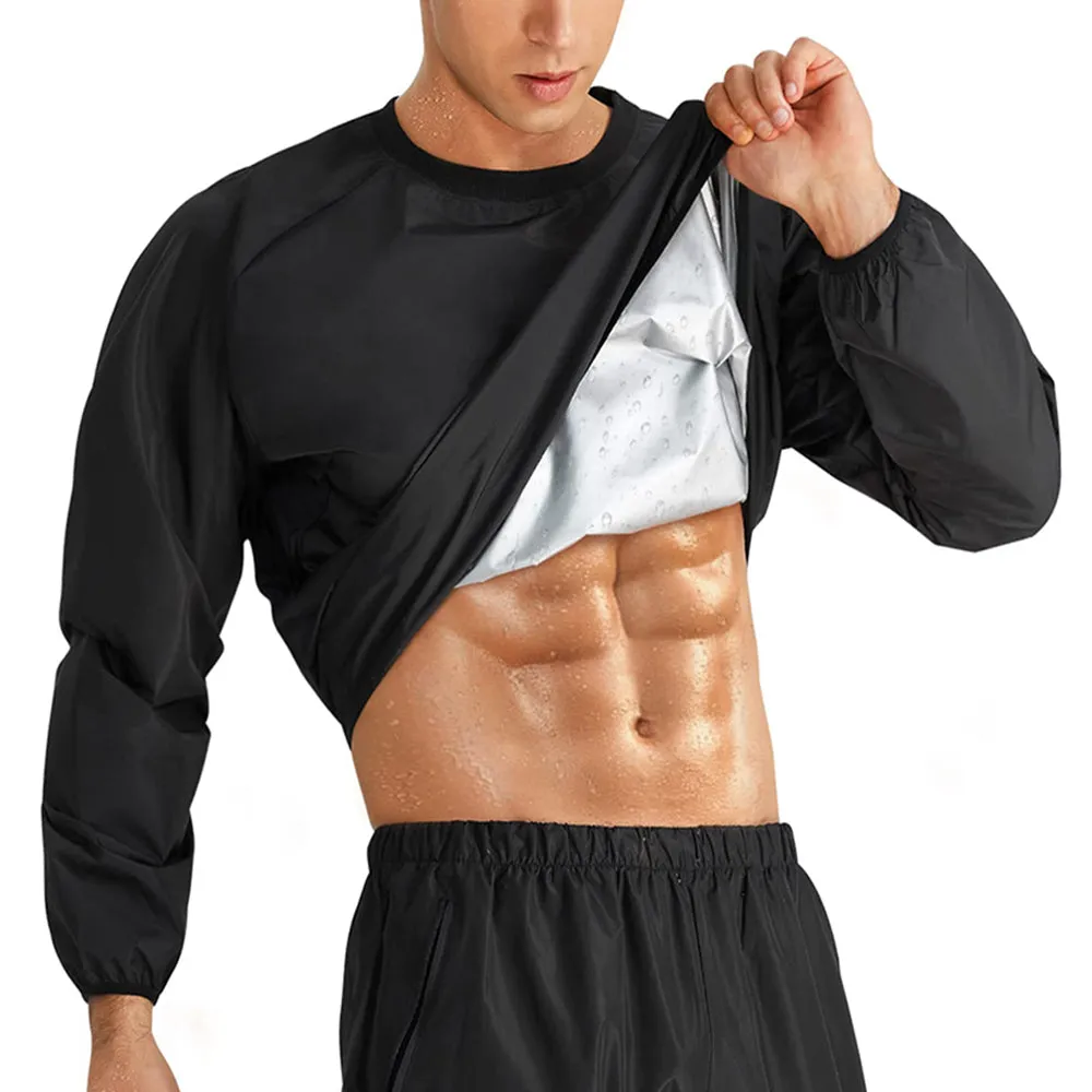 Junlan Heat-cycle Non Rip Boxing Sweat Sauna Long Sleeves