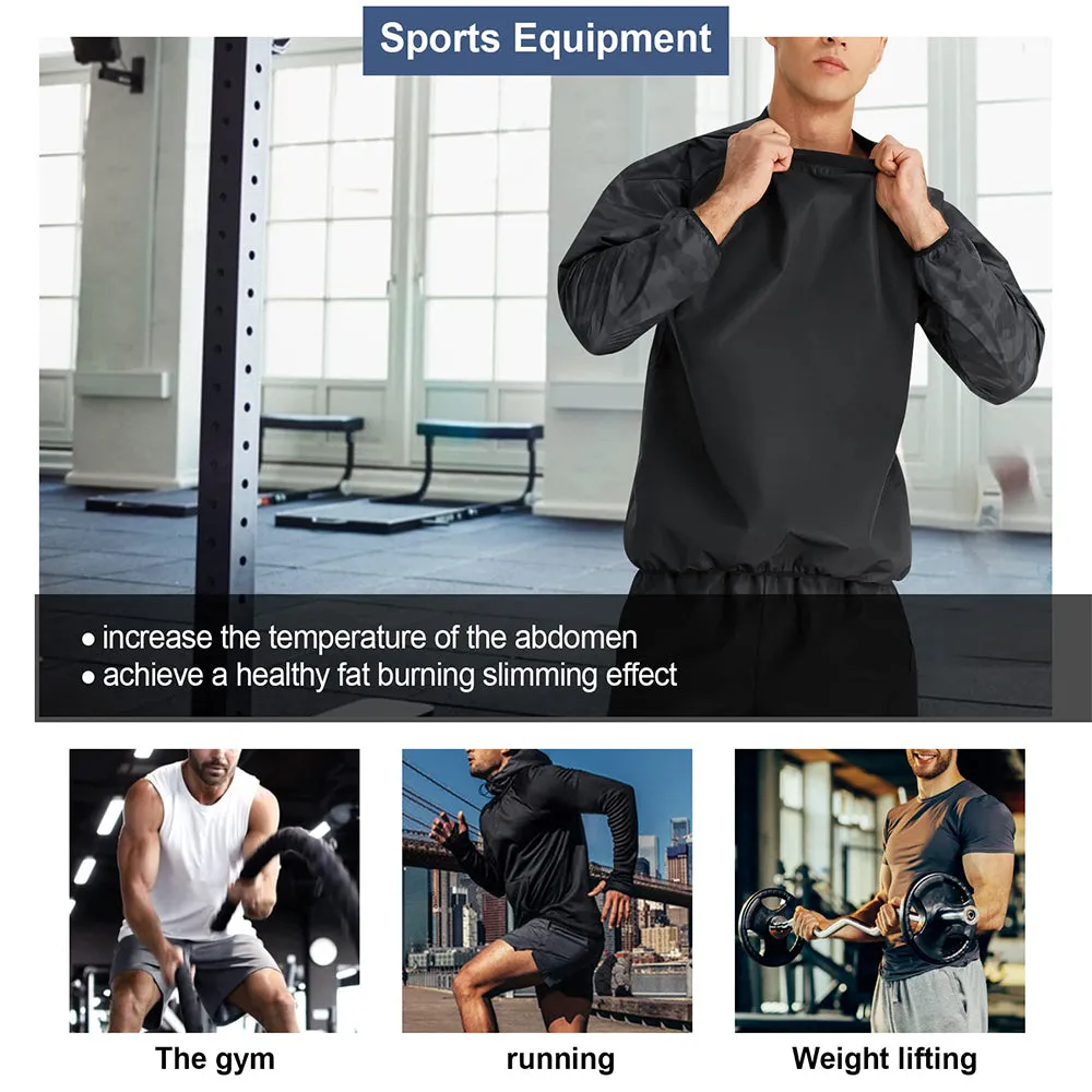 Junlan Heat-cycle Non Rip Boxing Sweat Sauna Long Sleeves