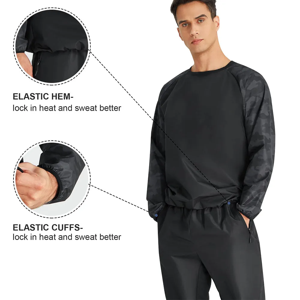 Junlan Heat-cycle Non Rip Boxing Sweat Sauna Long Sleeves