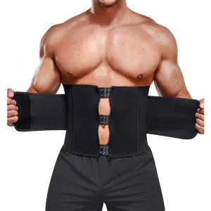 Junlan Men Sweat  Waist Trainer Sauna Belt