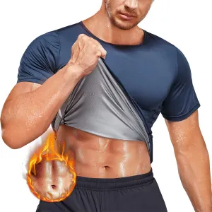 Junlan Men Sweating Crazily Sauna T-shirt