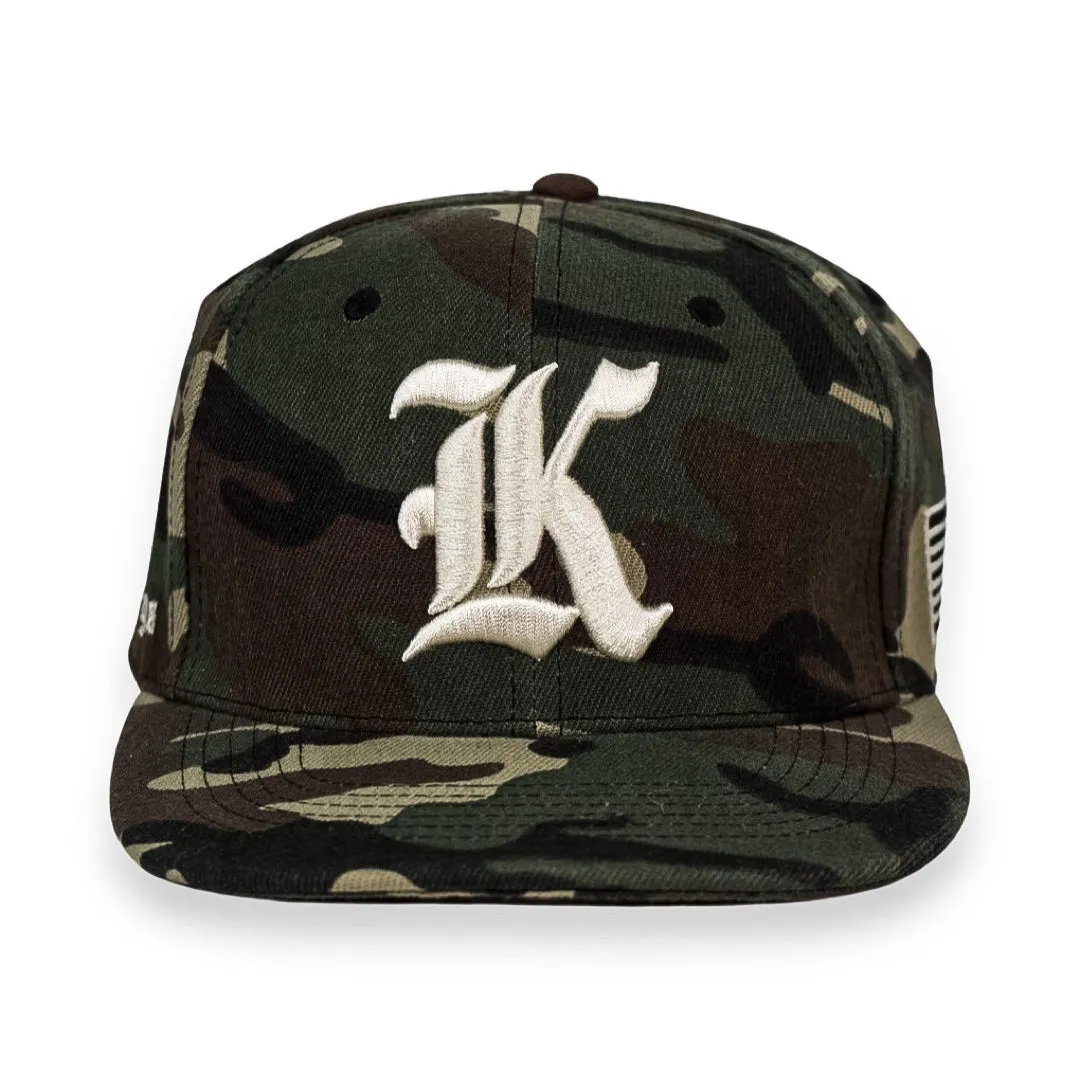 Kilo “K” Snap-back Camo