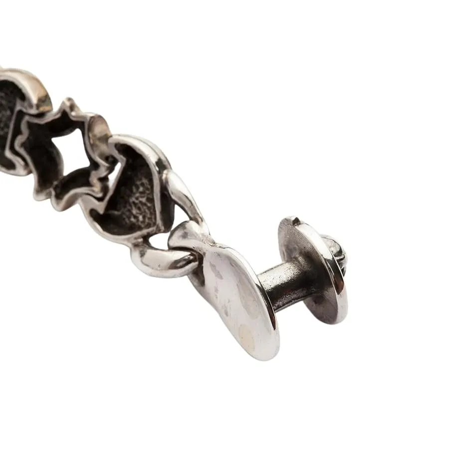 Knight Rider Sterling Silver Men's Bracelet