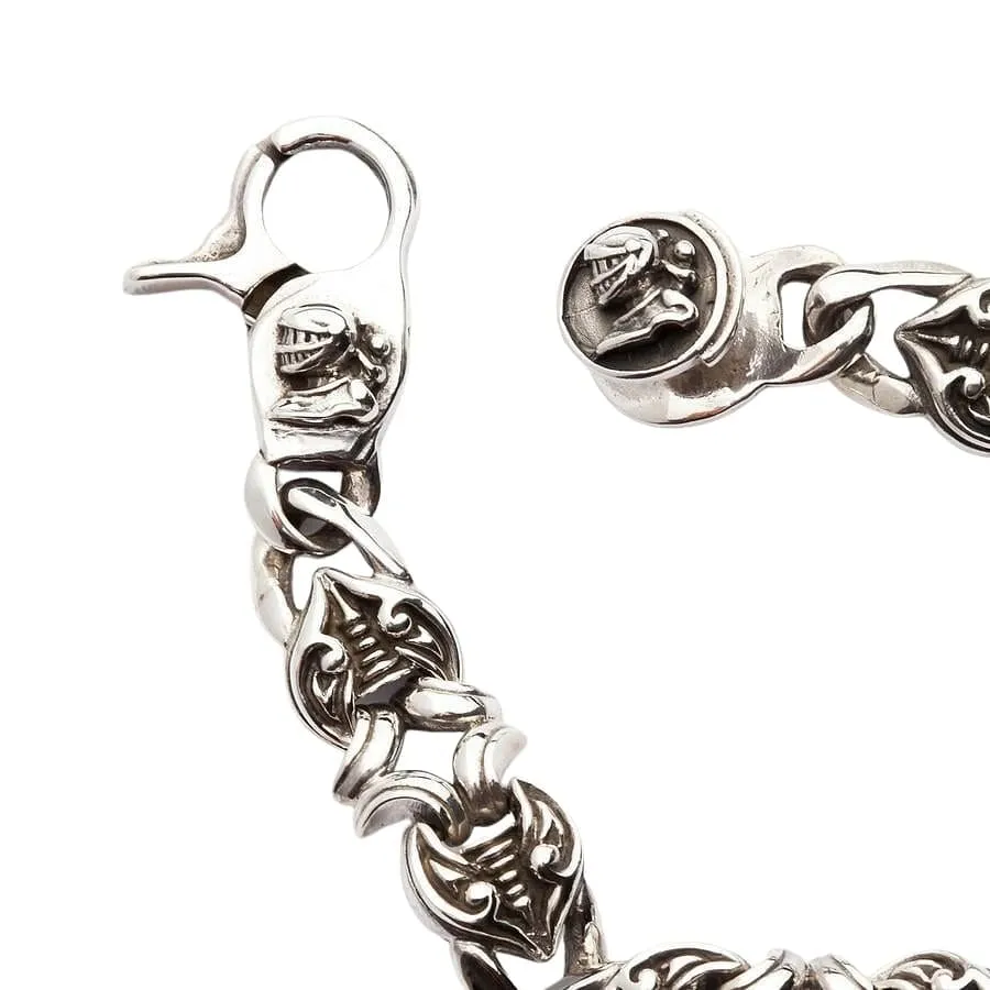 Knight Rider Sterling Silver Men's Bracelet