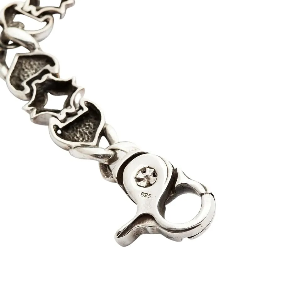 Knight Rider Sterling Silver Men's Bracelet