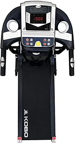 Kobo Home Series 1 HP - 2 HP Peak Motorised Multi-Function Treadmill for Home with Massager, Max Speed 14Km/Hr, Max User Weight 100 Kg (Free Installation Assistance)