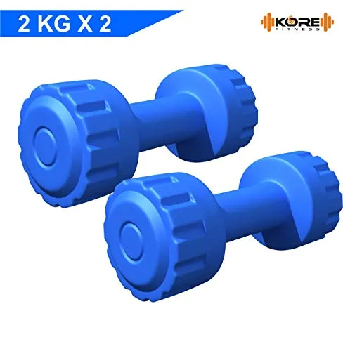 Kore PVC DM 2 KG X 2 COMBO-161 Dumbbell Set