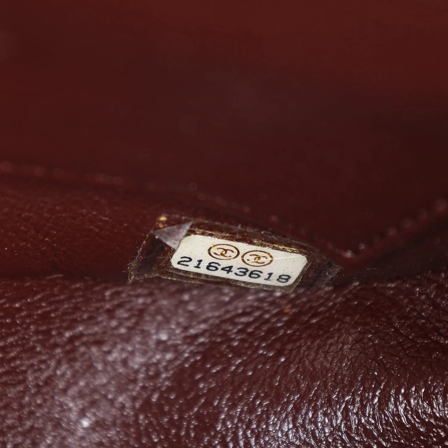 Lambskin Quilted Top Handle Vanity Case