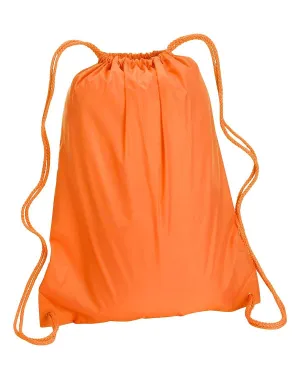 Liberty Bags Large Drawstring Backpack | Orange