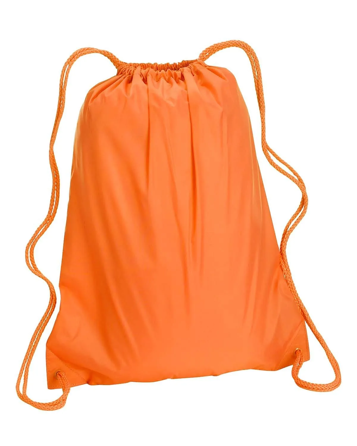 Liberty Bags Large Drawstring Backpack | Orange