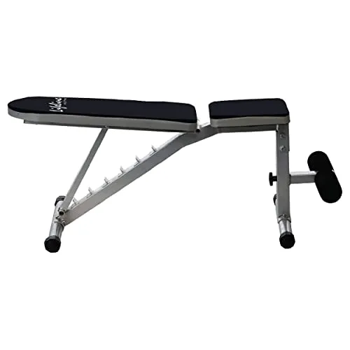 Lifeline Fitness HG-005 Home Gym with LB-311 Adjustable Bench (8 Levels), Multipurpose All in One Home Gym Workout Combo