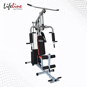 Lifeline Fitness HG-009 Home Gym with 60kg Weight Stack, AB Crunch, LAT Pulldown, Chest Press,