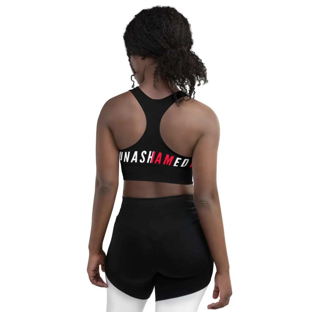 Longline sports bra