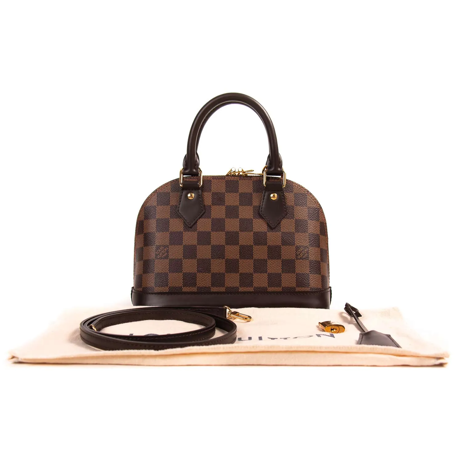 Louis Vuitton Damier Ebene Alma BB