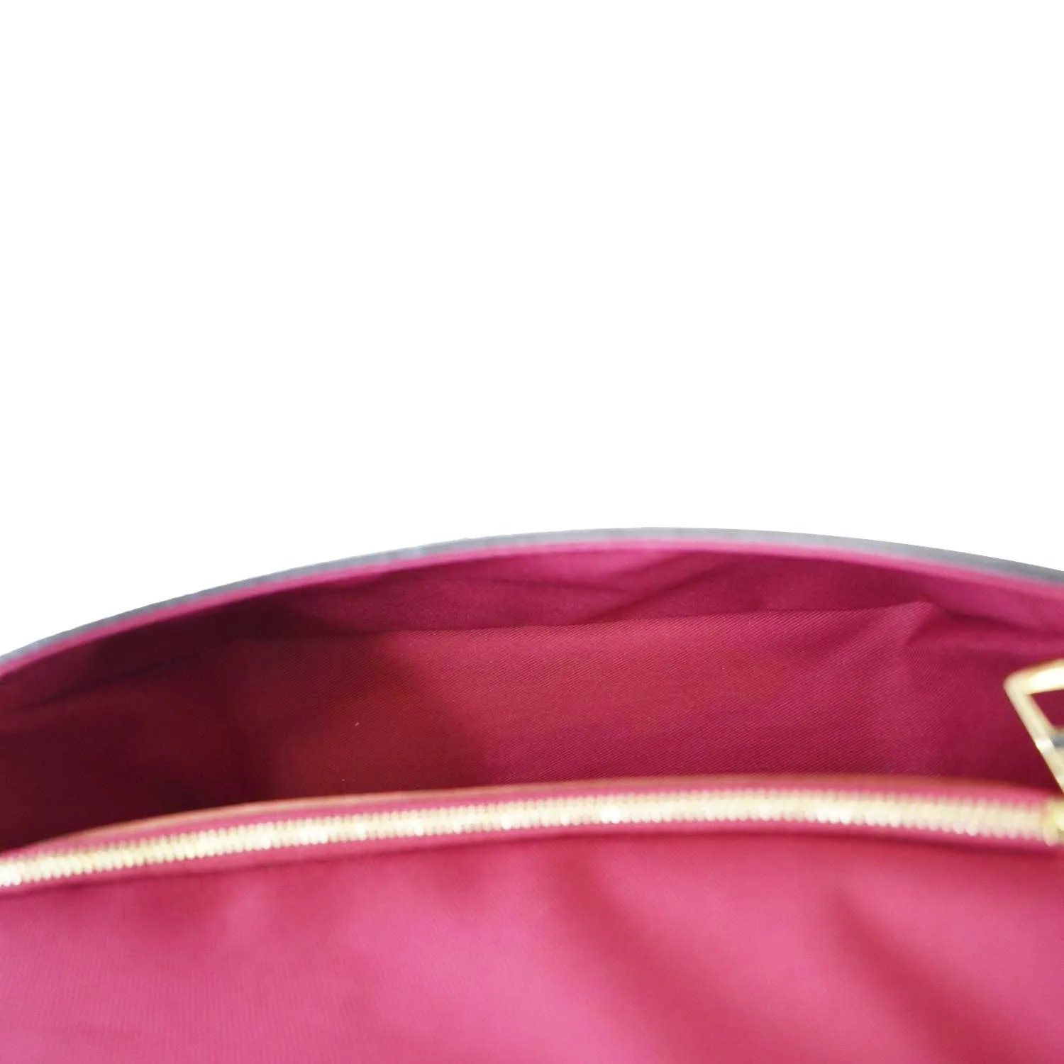 LOUIS VUITTON Diane Monogram Canvas Crossbody Bag Brown