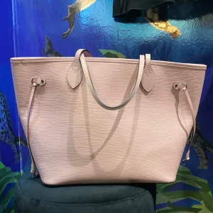 LOUIS VUITTON 'Epi Neverfull 'MM Light Blush Shoulder Bag