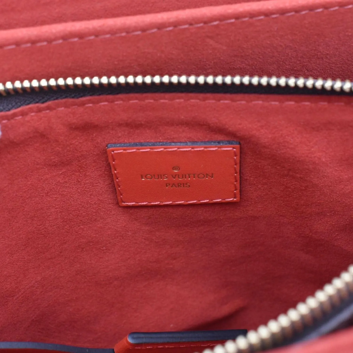 LOUIS VUITTON Flower Monogram Canvas Tote Shoulder Bag Cerise