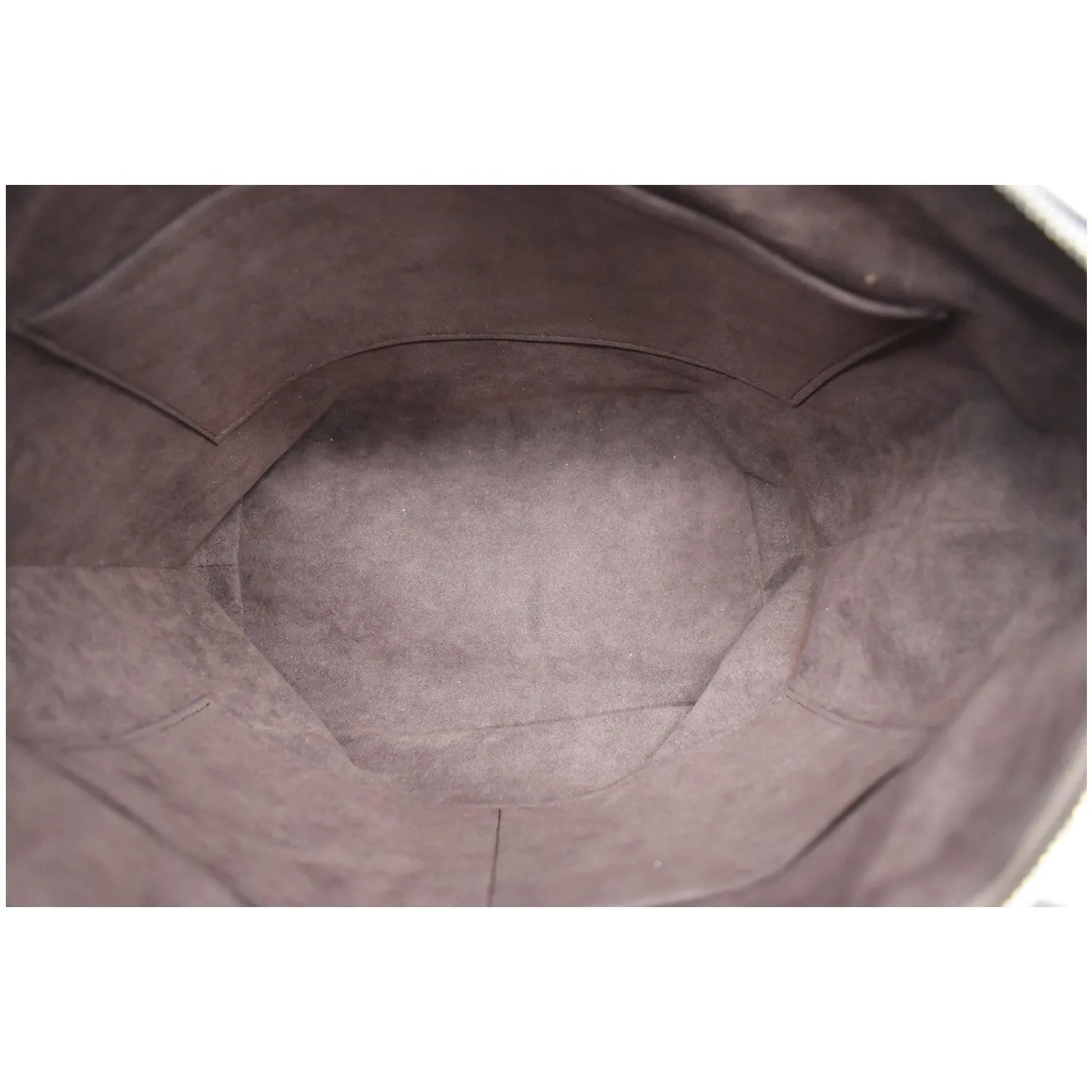 LOUIS VUITTON Haumea Mahina Calfskin Leather Shoulder Bag Galet