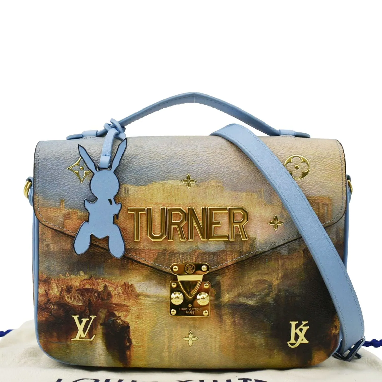 LOUIS VUITTON Masters Turner Metis Pochette Printed Canvas Shoulder Bag Multicolor