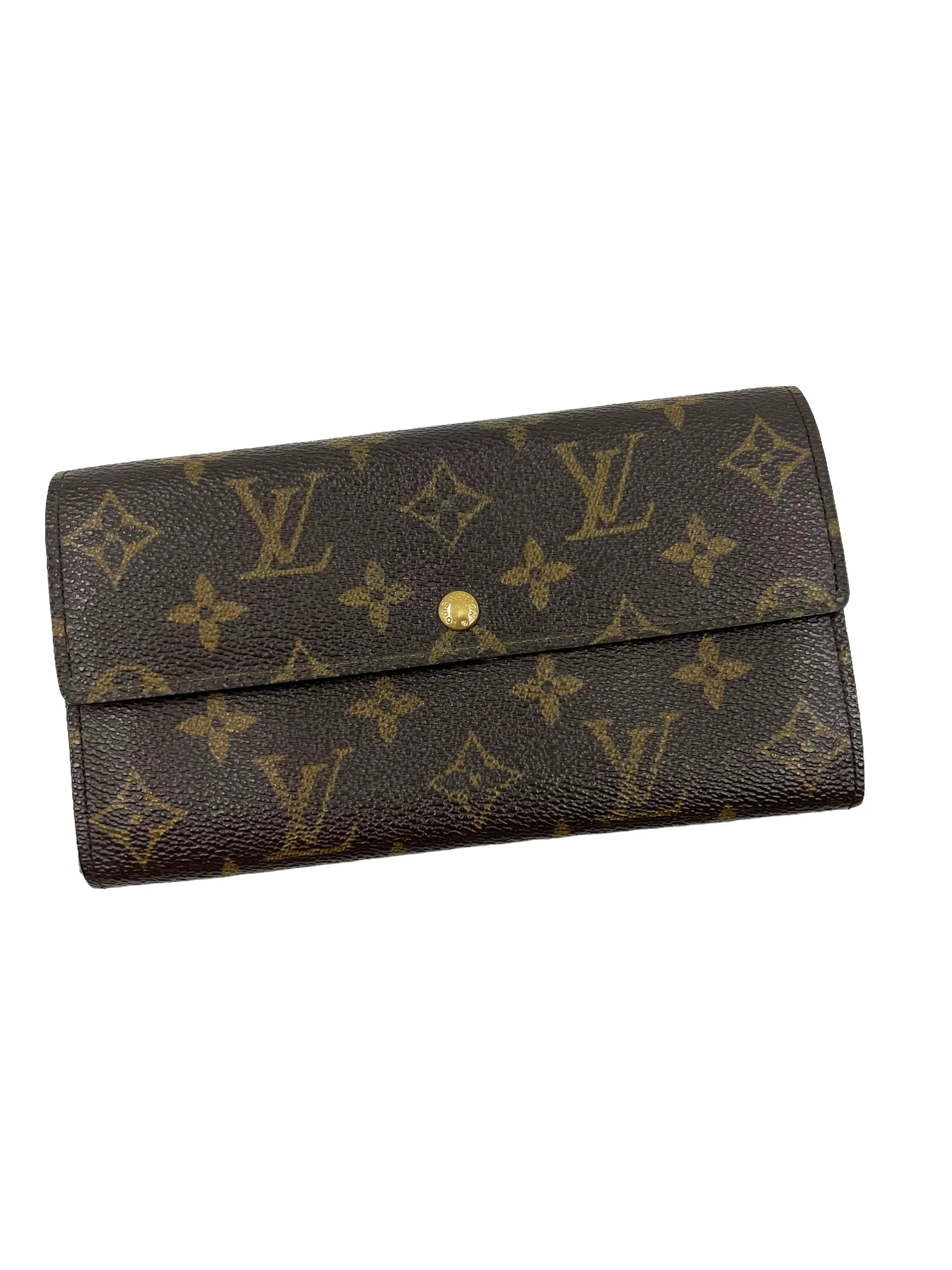Louis Vuitton Monogram Pochette Porte Monnaie Wallet