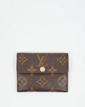 Louis Vuitton Monogram Snap Card Holder