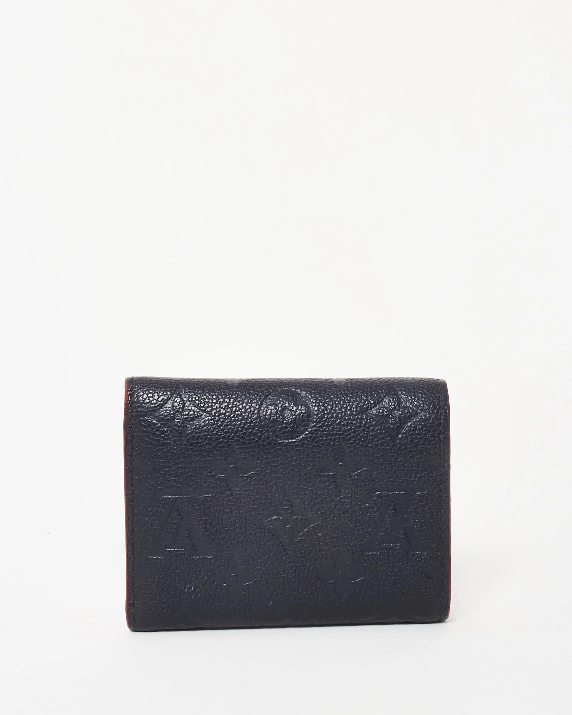 Louis Vuitton Navy Monogram Empreinte Leather Victorine Wallet