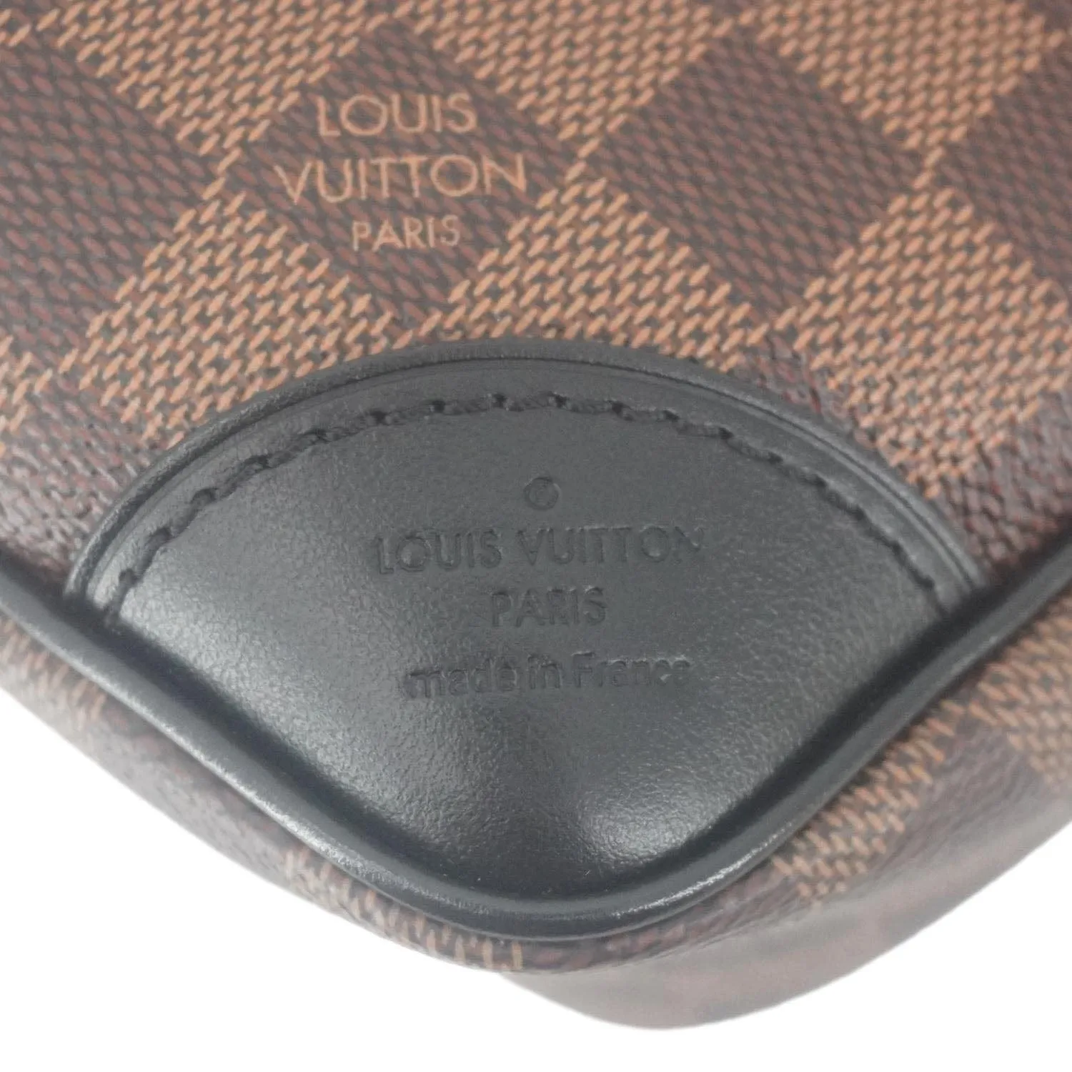 LOUIS VUITTON Odeon NM PM Damier Ebene Shoulder Bag Brown
