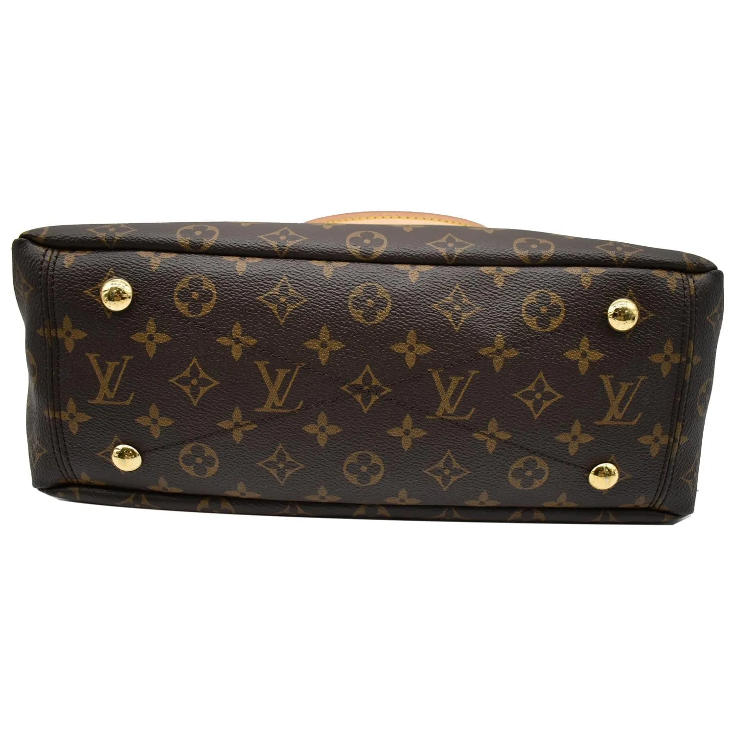 LOUIS VUITTON Pallas Monogram Canvas 2Way Shoulder Bag Red