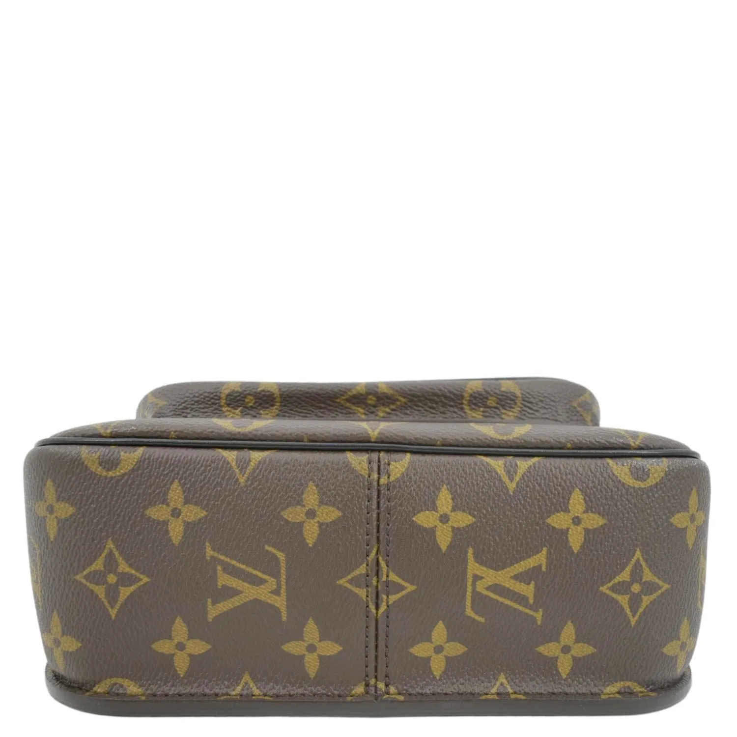 LOUIS VUITTON Passy NM Monogram Canvas Shoulder Bag Brown